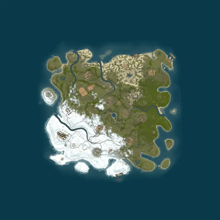 Map of x2 URAL RUST | КЛАССИКА  | CLASSIC |