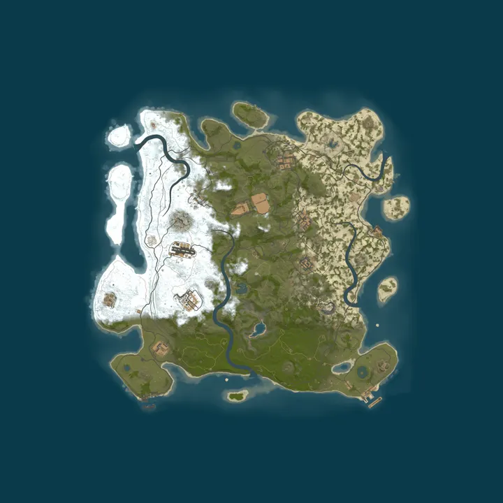 Map of WIN TEST SERVER