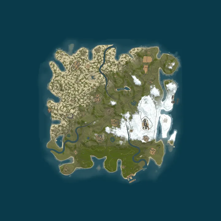 Map of DeadZone 5x | Solo/Duo/Trio | EU | Loot X5 | LARGE