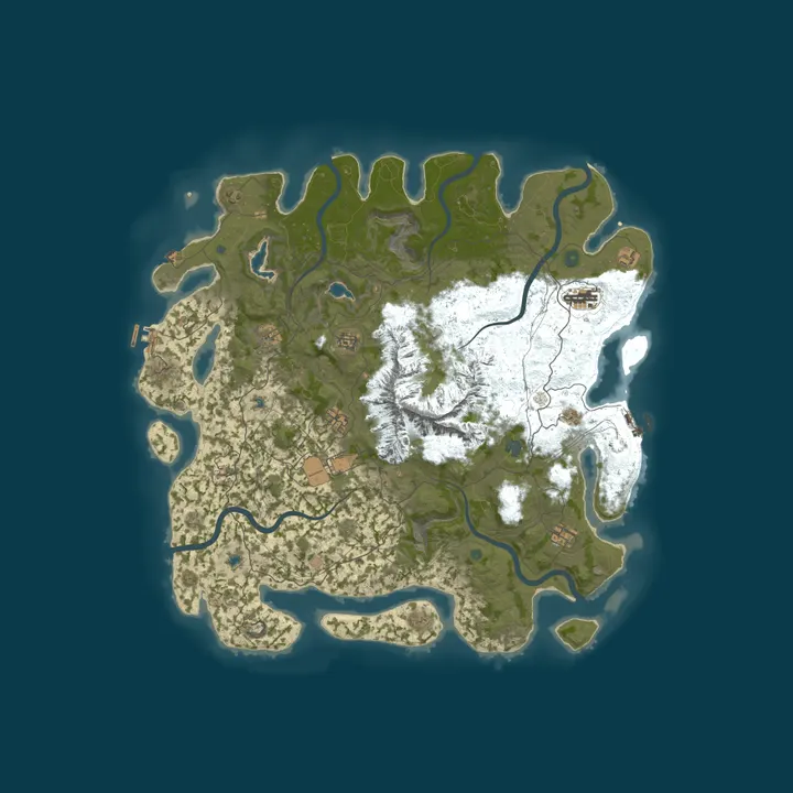 Map of SCUM Sucks