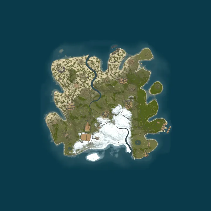 Map of GB Rust | Solo Only | 3x | TUE SAT