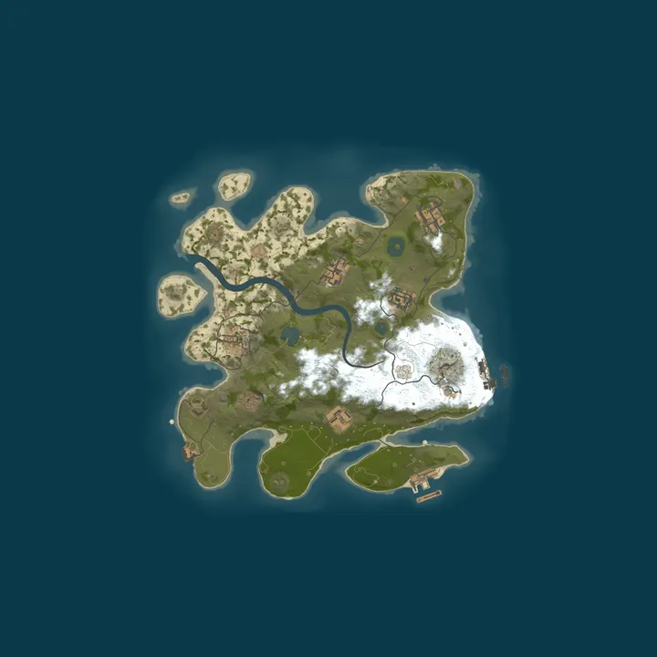 Map of Cjcohan's Rust Server