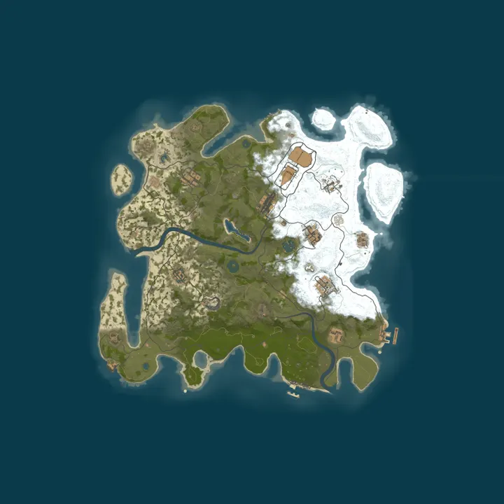 Map of Strong Like Bear