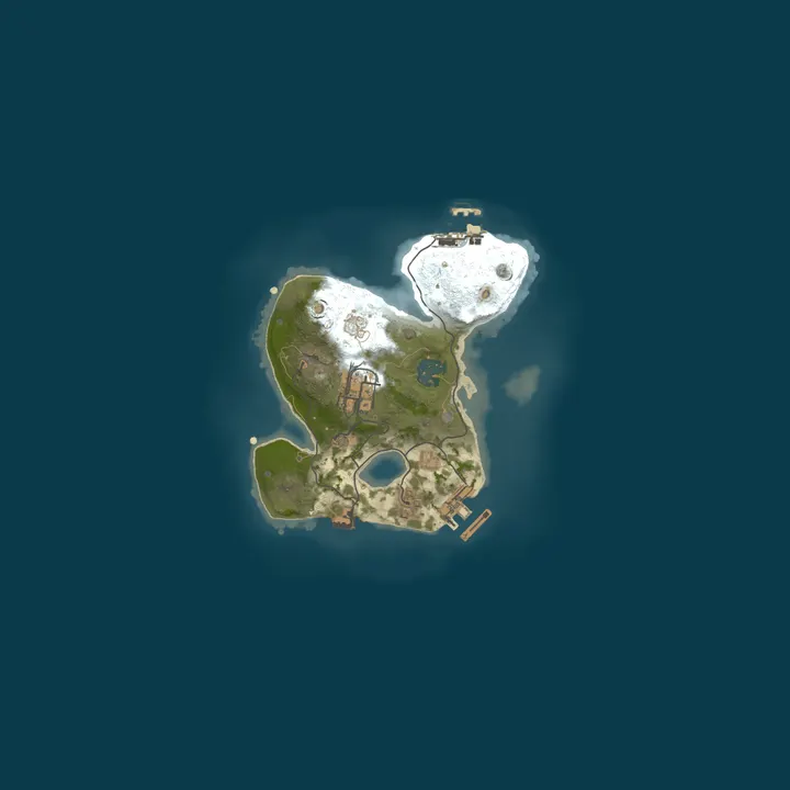 Map of My Untitled Rust Server