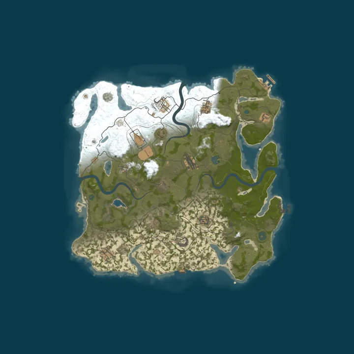 Map of PICKLE DUO MONTHLY | No BP Wipe | Low Upkeep | Duo Solo
