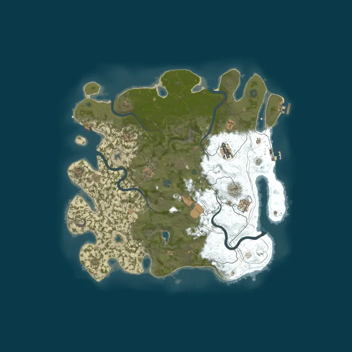 Map of FreeGrow Server