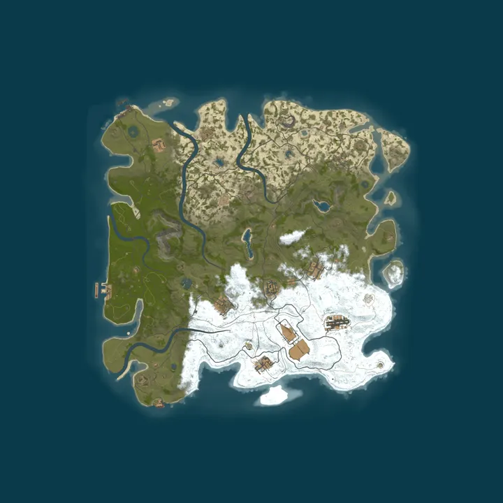 Map of Twisted Traveler Solo Vanilla