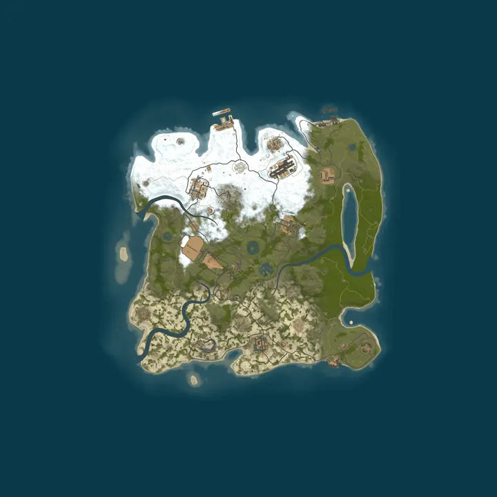 Map of Area 51 Rust 3x/2x Server | Solo/Duo/Trio