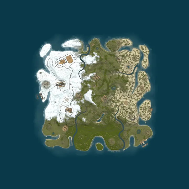 Map of Добрые люди|RAID BOT DOMOV(Classik Server+)
