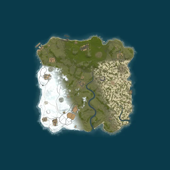 Map of TemplarGaming SEA 10x Swift Trio Loot++|PvP|MyMini|SkinBox|x10 