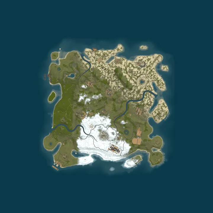 Map of ★ LEGEND RUST #1 |06.10| X3 | NO LIMIT