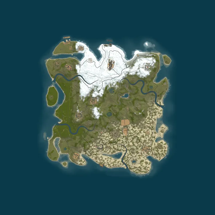 Map of The Enclave - PVE - Low Upkeep [NEW]