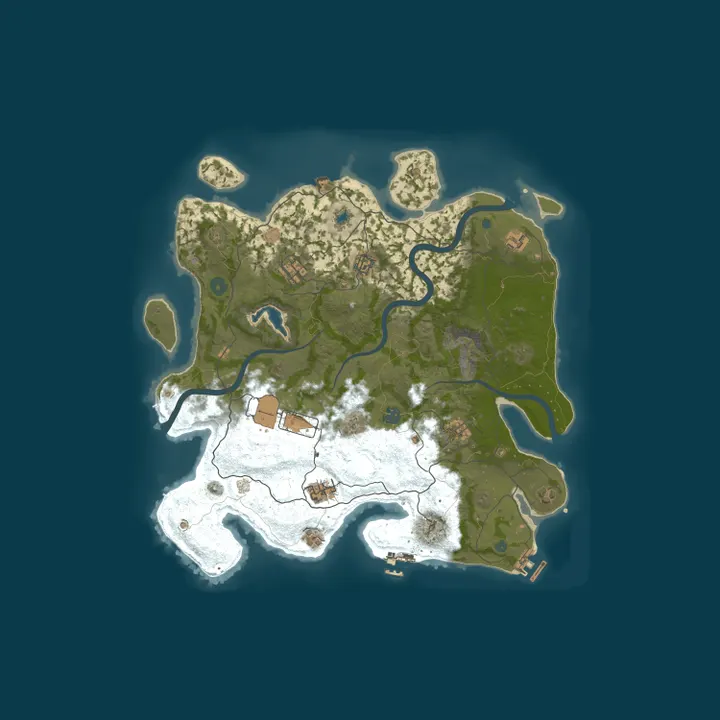 Map of [FR] Les Loloss - Zombies - wipe 3 mois