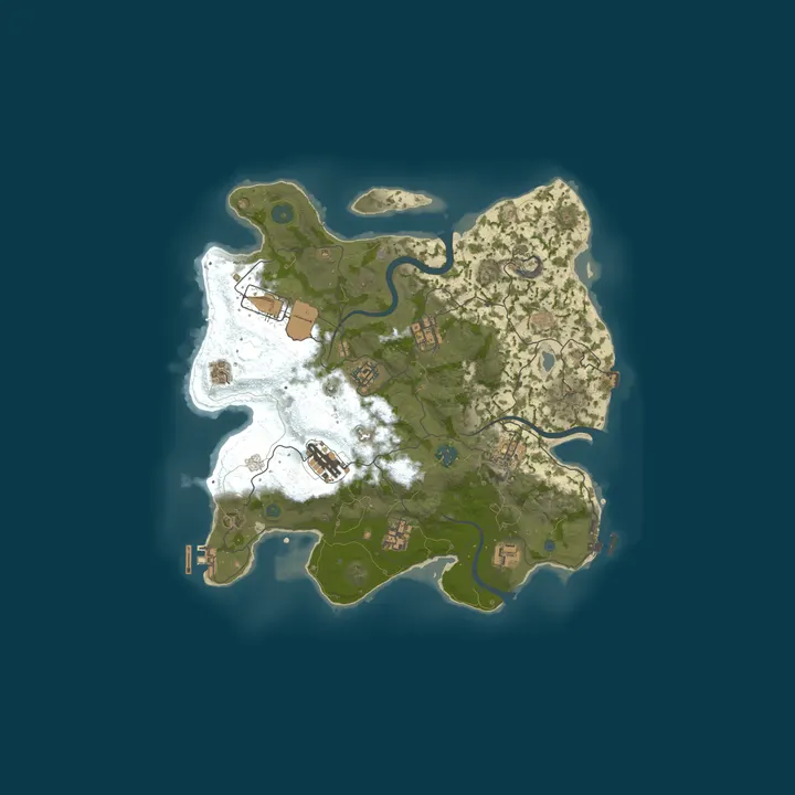 Map of #2 RAIDCORE X1000000 | FPS++ | TP | KIT | HOME