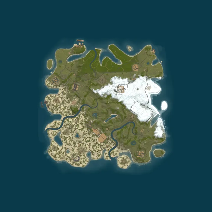 Map of MICRO-RUST x50 - x100 MAX10