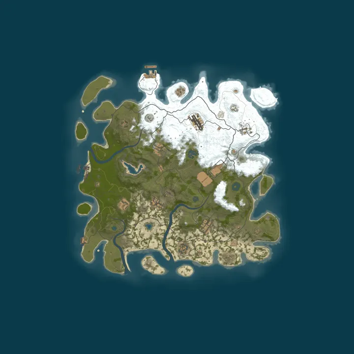Map of LV | RUSTYBALTIC.EU - 2X | VANILLA | LATVIEŠU SERVERIS | MONTH