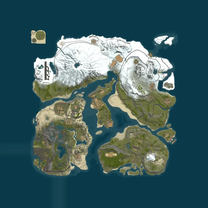 Map of [KR|JP|EN] ThemePark 테마파크|RPG|초보|개조|더빙