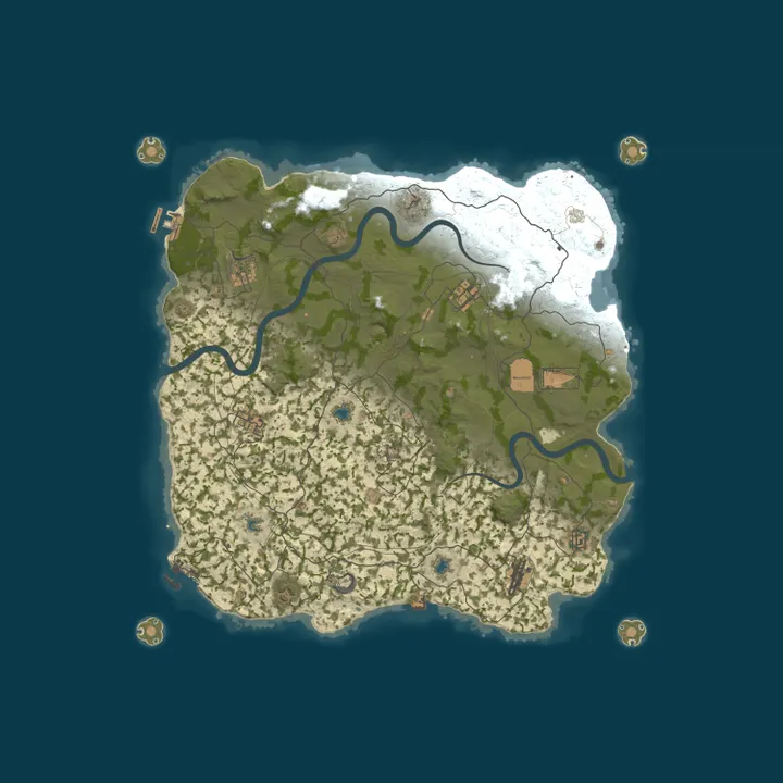 Map of [坚果PVE]原倍养老/打怪升级/合成强化/召唤副本