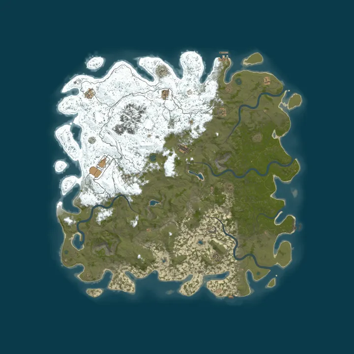 Map of Divy's Rusty Server | Powered by Dark MATTER