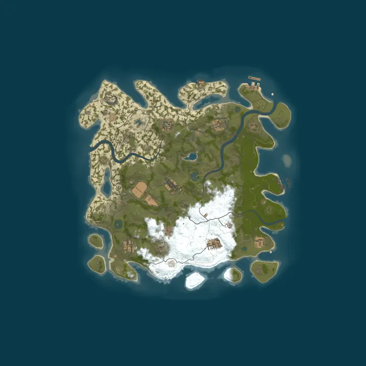 Map of BR LARGADOS & PELADOS | 2X | VANILLA+ | TRIO max