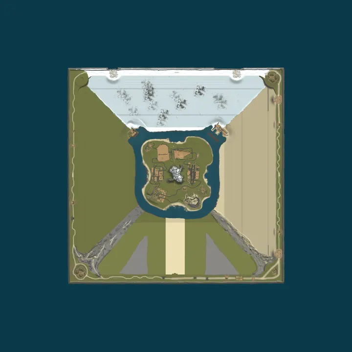 Map of Rustic Flight - Minicopter|PvP|Attackheli|Scrappy