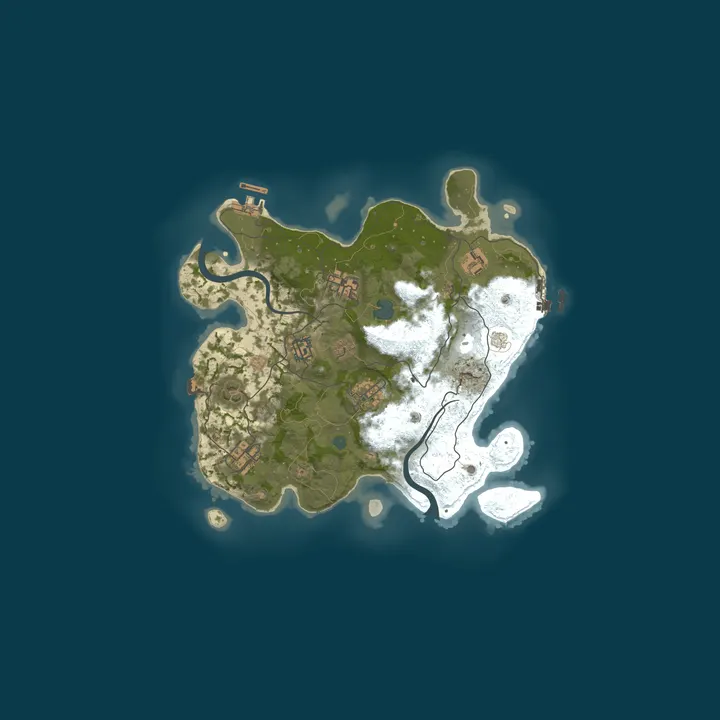 Map of Testing Grounds - Vanilla  – Enter at Your Own Risk