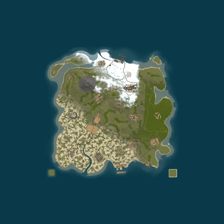 Map of RustSpain.com | Staging Branch (Full Wipe 11.07 07/11)