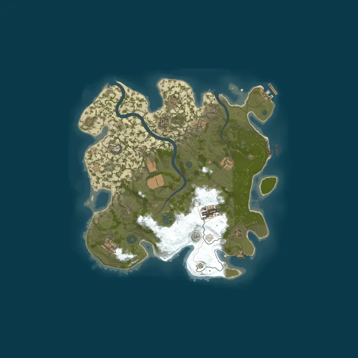 Map of GamesProjectFair [RUST]