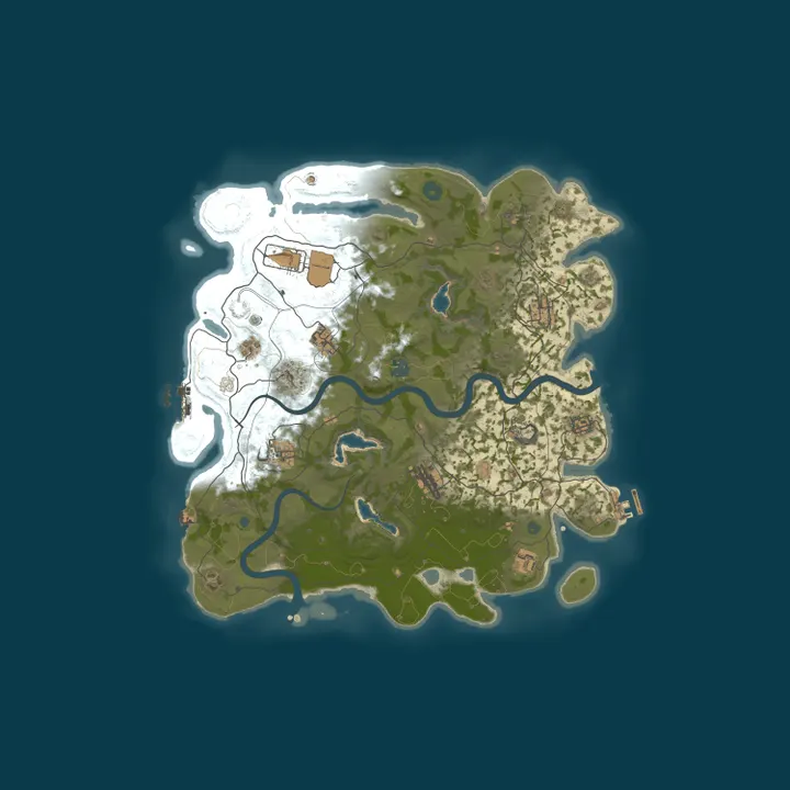 Map of FLAME RUST #1 [ NOLIMIT | x3 | MAGIC ] WIPE 6.10