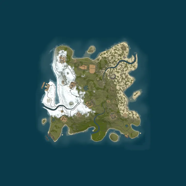 Map of Flame Rust #3 — Modded 3x (Solo/Duo) | Magic