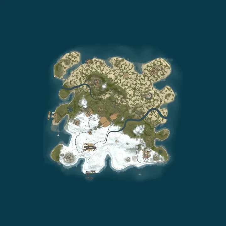 Map of SYNDICATE #2 NOLIMIT [X5 | CLANS | LOOT+ | TP | FPS+] 06.10