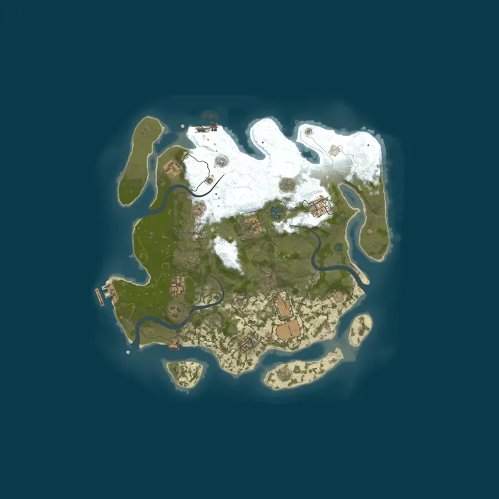 Map of KAIMAN RUST | X2 | MAX3 | EVENTS | QUESTS