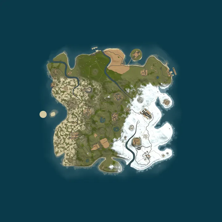 Map of ★★★ GTA RUST CITY - Custom Made By L36.Studios ★★★