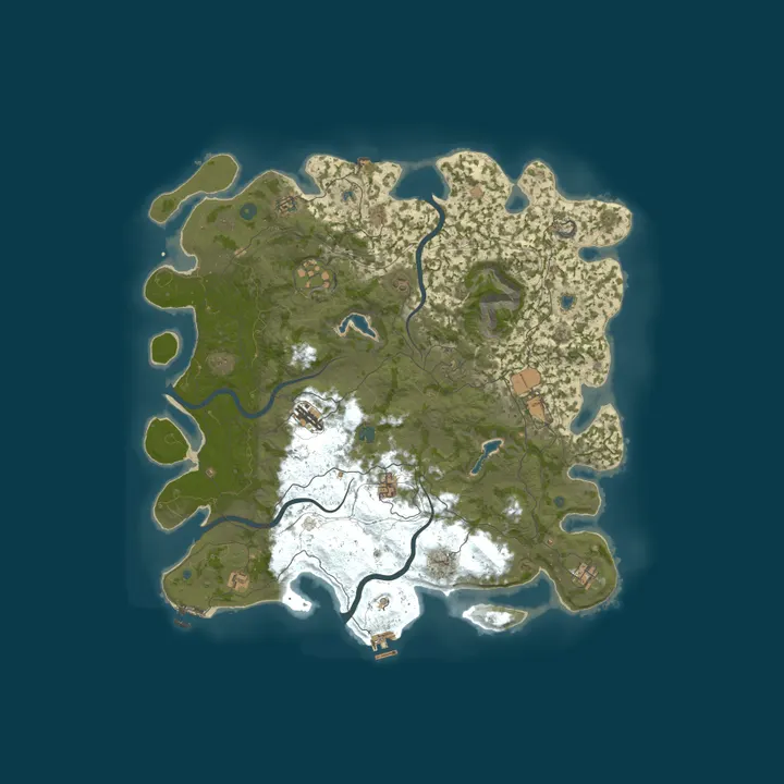 Map of My creepy little Farm