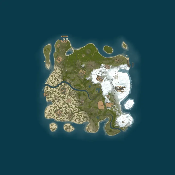 Map of [LATAM] ISLA LATINA X2 LOOT | NOOB FRIENDLY | SOLO/DUO | TRIO |