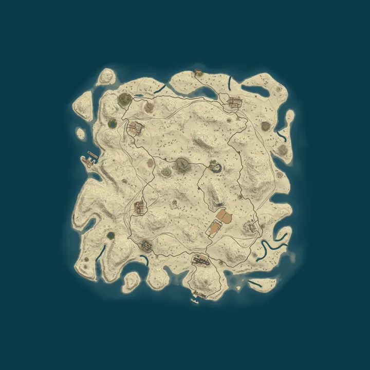 Map of Mons Custom Rust Server