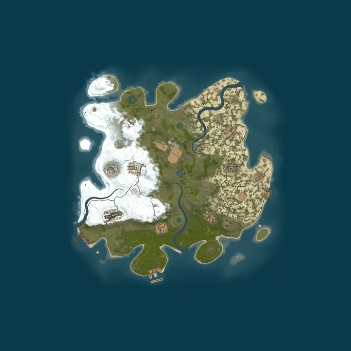 Map of WILDERNESS Romania X2|Solo/Duo |Shared BPs|JUST WIPED| 03.10