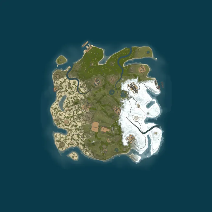Map of HARDCAMP.PRO #1 | VANILLA | 2x | Duo | Mon