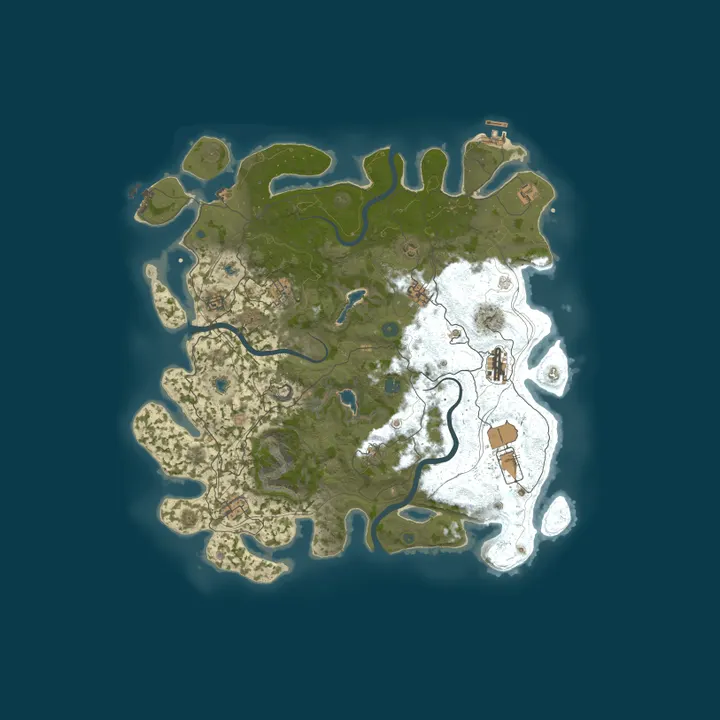 Map of GTXGaming.co.uk - Rust Dedicated Server