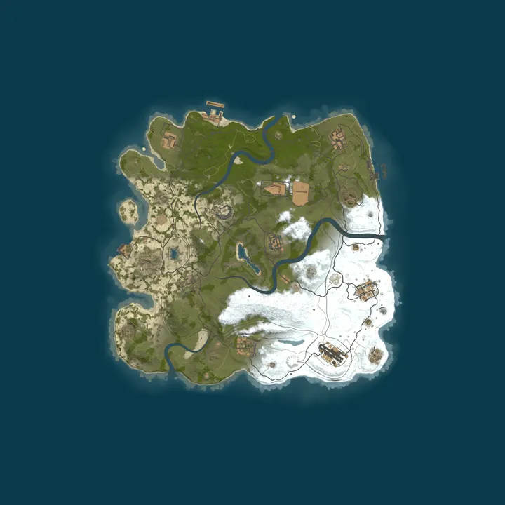 Map of [RU] PIRATE - 2x | Solo/Duo/Trio/Quad | 50% Upkeep