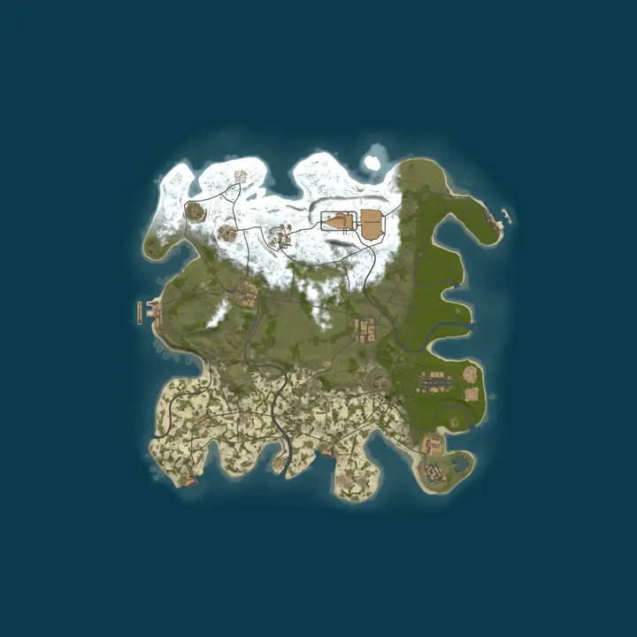 Map of Devil's PvE RP HUN