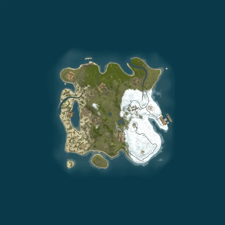 Map of IRAN | GOLD RUST | 5X | KIT | { BETA }