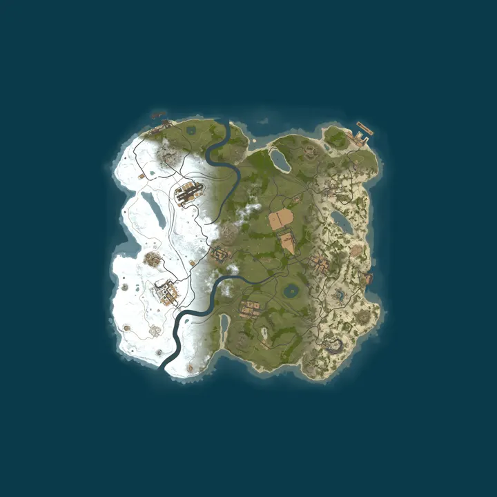 Map of IranRust[2X] | [Clans][Kits][CustomSkinBox]