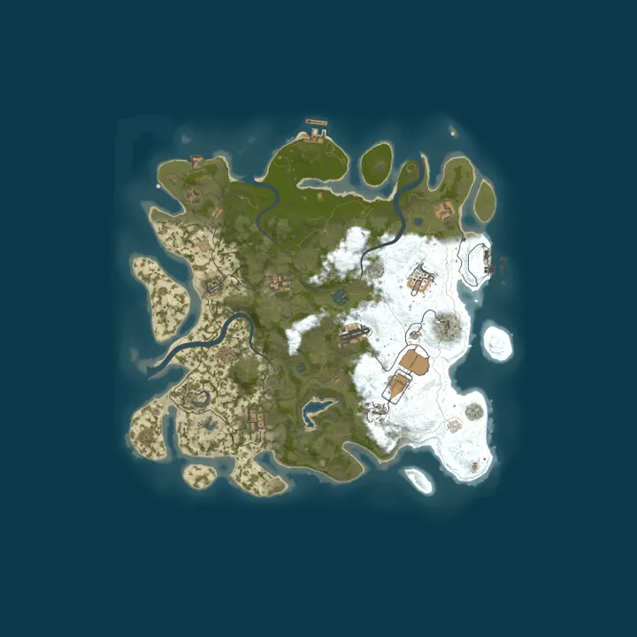 Map of Rusticles 01/10 | Solo/Duo/Trio | Monthly | Noob Friendly