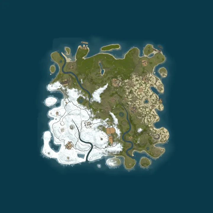 Map of ExoriaRust.com - Technical