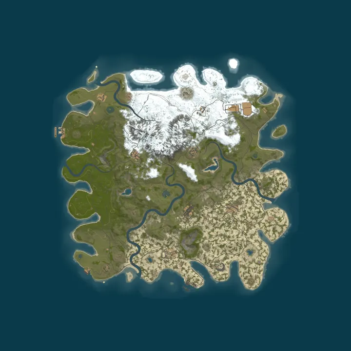 Map of Busted and Rusted