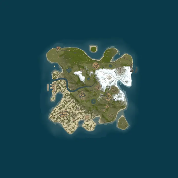 Map of RiotRust Test Server