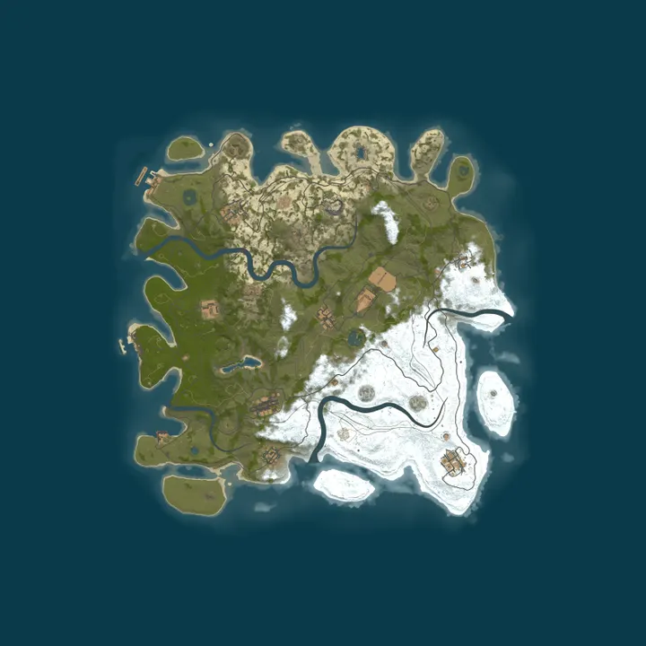Map of RustHaven - Main