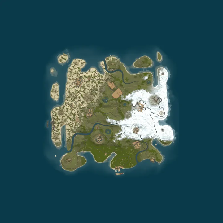 Map of Inimitable PVP