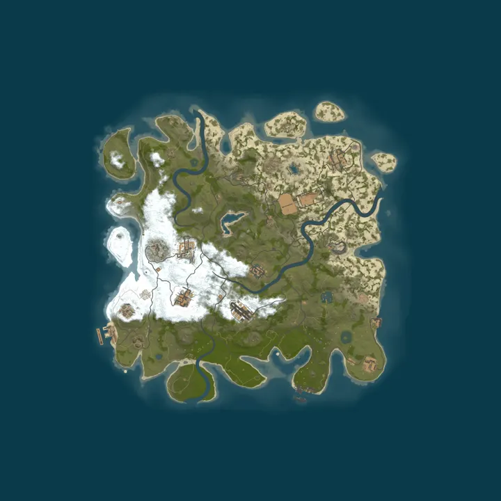 Map of Pl/Eu Polska Rozgrywka noob Friendly Solo Duo Fresh wipe 02,10